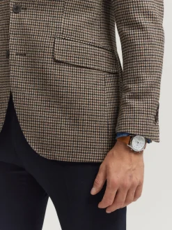 Hombre Alvaro Moreno Americanas|AMERICANA CHARLIE TWIST MARRÓN