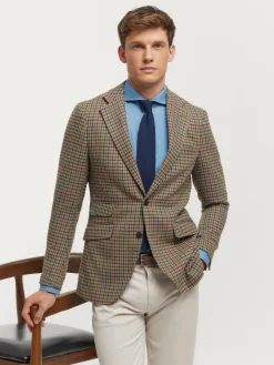 Hombre Alvaro Moreno Americanas|AMERICANA CUADRO HARRIS