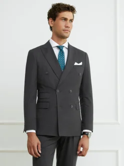 Hombre Alvaro Moreno Trajes|Trajes|AMERICANA FIL A FIL CRUZADO