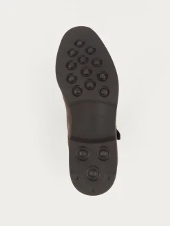 Hombre Alvaro Moreno Vestir|BLUCHER DOBLE HEBILLA MARRÓN