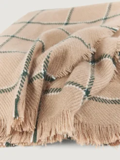 Hombre Alvaro Moreno Bufandas|BUFANDA CHECKS MARRÓN