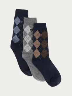 Hombre Alvaro Moreno Calcetines|CALCETINES ROMBOS