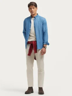 Hombre Alvaro Moreno Casual|CAMISA DENIM B.DOWN