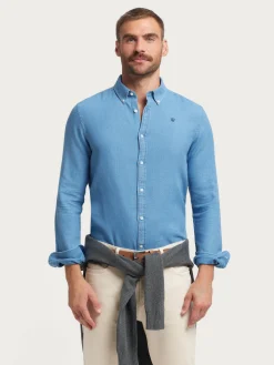 Hombre Alvaro Moreno Casual|CAMISA DENIM NIDO