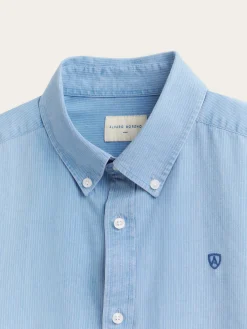 Hombre Alvaro Moreno Casual|CAMISA DENIM RAYAS