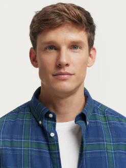 Hombre Alvaro Moreno Franela|CAMISA FLANNEL TARTAN