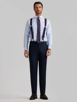 Hombre Alvaro Moreno Camisas Vestir|Camisas Vestir|CAMISA MIL RAYAS C. BLANCO