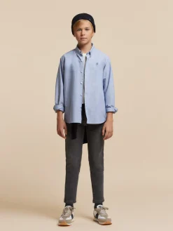 Alvaro Moreno Camisas|CAMISA OXFORD SOLID KIDS