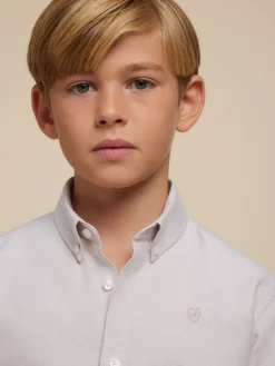 Alvaro Moreno Camisas|CAMISA OXFORD SOLID KIDS