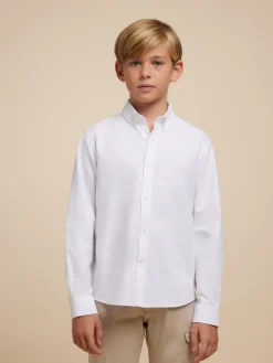 Alvaro Moreno Camisas|CAMISA OXFORD SOLID KIDS