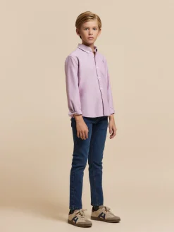 Alvaro Moreno Camisas|CAMISA OXFORD SOLID KIDS