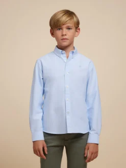 Alvaro Moreno Camisas|CAMISA OXFORD SOLID KIDS