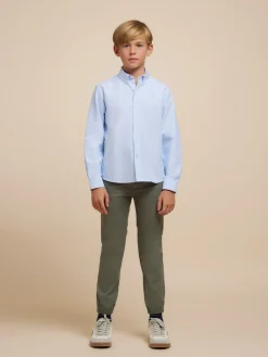 Alvaro Moreno Camisas|CAMISA OXFORD SOLID KIDS