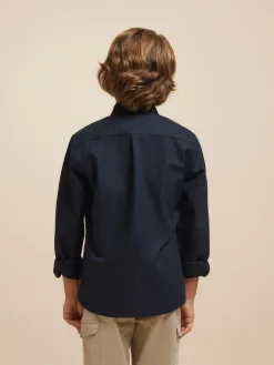 Alvaro Moreno Camisas|CAMISA OXFORD SOLID KIDS