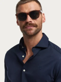 Hombre Alvaro Moreno Casual|CAMISA PUNTO ELASTICO