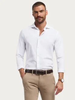 Hombre Alvaro Moreno Casual|CAMISA PUNTO ELASTICO