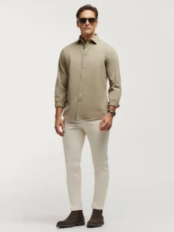 Hombre Alvaro Moreno Casual|CAMISA TWILL DYE