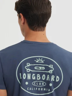 Hombre Alvaro Moreno Camisetas|CAMISETA LONGBOARD