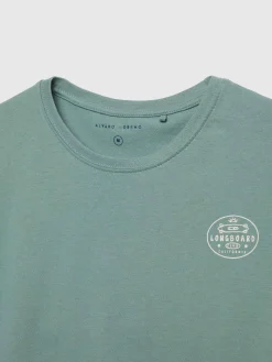 Hombre Alvaro Moreno Camisetas|CAMISETA LONGBOARD