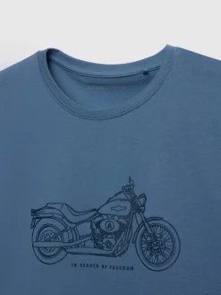 Hombre Alvaro Moreno Camisetas|CAMISETA MOTORCYCLE