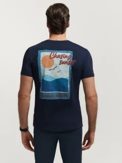 Hombre Alvaro Moreno Camisetas|CAMISETA SUNSET