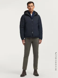 Hombre Alvaro Moreno Cazadoras Y Parkas|CAZADORA RATCHED REVERSIBLE | MARRÓN