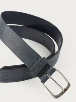 Hombre Alvaro Moreno Cinturones|CINTURON LOGO PIEL