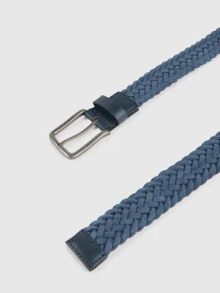 Hombre Alvaro Moreno Cinturones|CINTURON TRENZADO SERRAJE