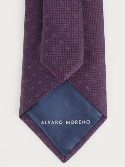 Hombre Alvaro Moreno Corbatas|Corbatas|CORBATA JACQUARD MF