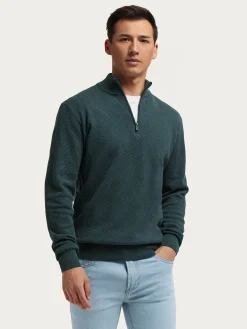 Hombre Alvaro Moreno Jerséis|JERSEY CREMALLERA