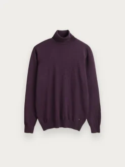 Hombre Alvaro Moreno Jerséis|JERSEY ROLL COLLAR BURDEOS