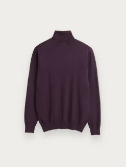 Hombre Alvaro Moreno Jerséis|JERSEY ROLL COLLAR BURDEOS