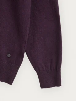 Hombre Alvaro Moreno Jerséis|JERSEY ROLL COLLAR BURDEOS