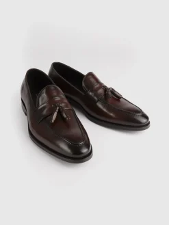 Hombre Alvaro Moreno Vestir|MOCASIN ANTIFAZ BORLAS MARRÓN