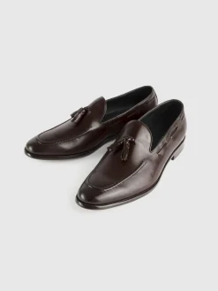 Hombre Alvaro Moreno Vestir|MOCASIN BORLAS MARRÓN