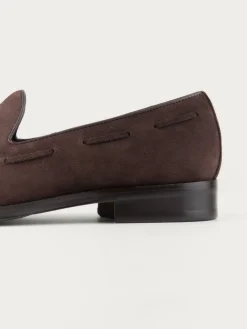 Hombre Alvaro Moreno Vestir|MOCASIN SERRAJE BORLAS MARRÓN