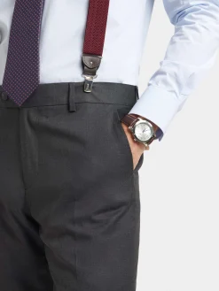 Hombre Alvaro Moreno Trajes|Trajes|PANTALON FIL A FIL CRUZADO