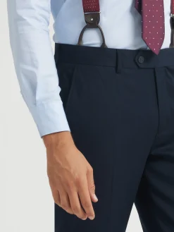 Hombre Alvaro Moreno Trajes|Trajes|PANTALON TWILL CRUZADO