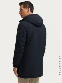 Hombre Alvaro Moreno Cazadoras Y Parkas|PARKA RATCHED REVERSIBLE | MARRÓN