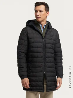 Hombre Alvaro Moreno Cazadoras Y Parkas|PARKA RATCHED REVERSIBLE | MARRÓN