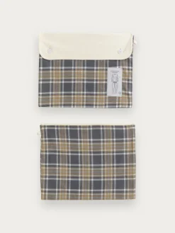 Hombre Alvaro Moreno Pijamas|PIJAMA FRANELA CUADROS