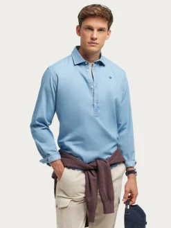 Hombre Alvaro Moreno Poleras|Casual|POLERA DENIM